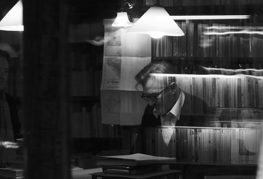 detective examining evidence